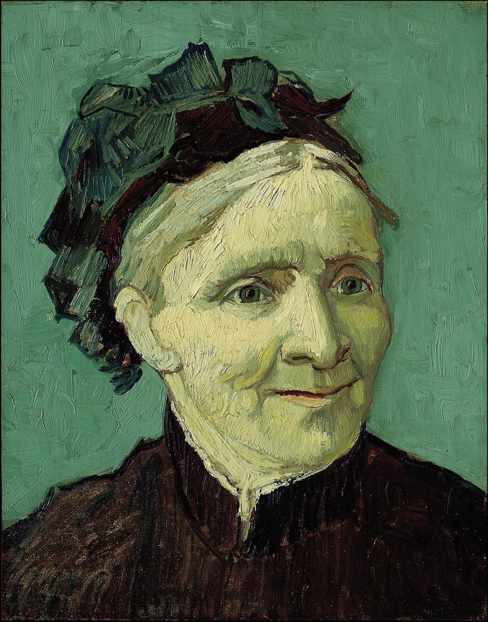 Vincent Van Gogh, ritratto della madre dell'artista, 1888