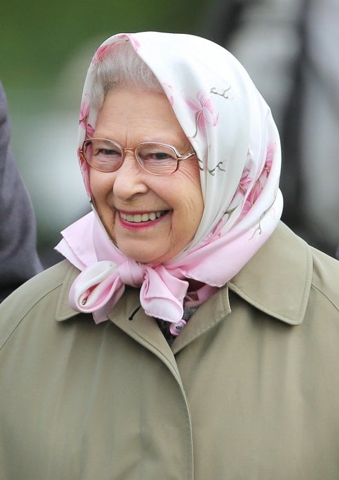 foulard Regina Elisabetta II