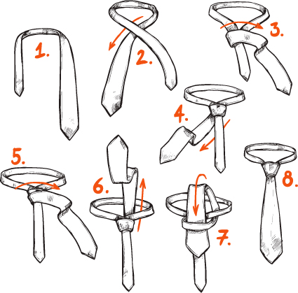 nodo semplice cravatta