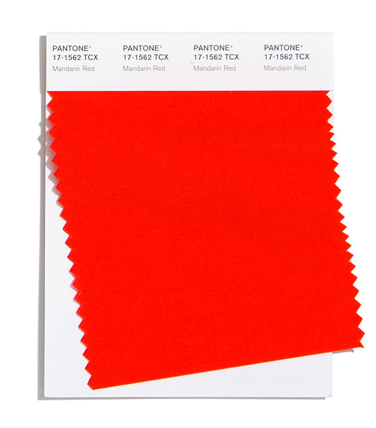 Mandarin Red Pantone 2020