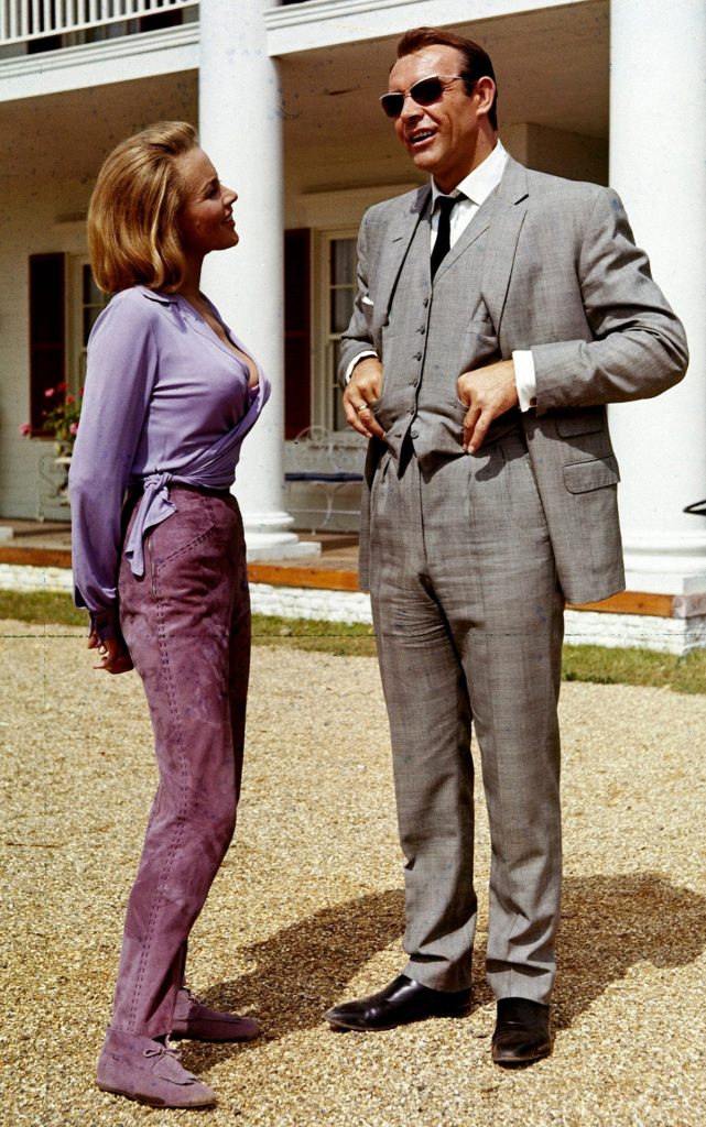 Honor Blackman And Sean Connery. 1964.