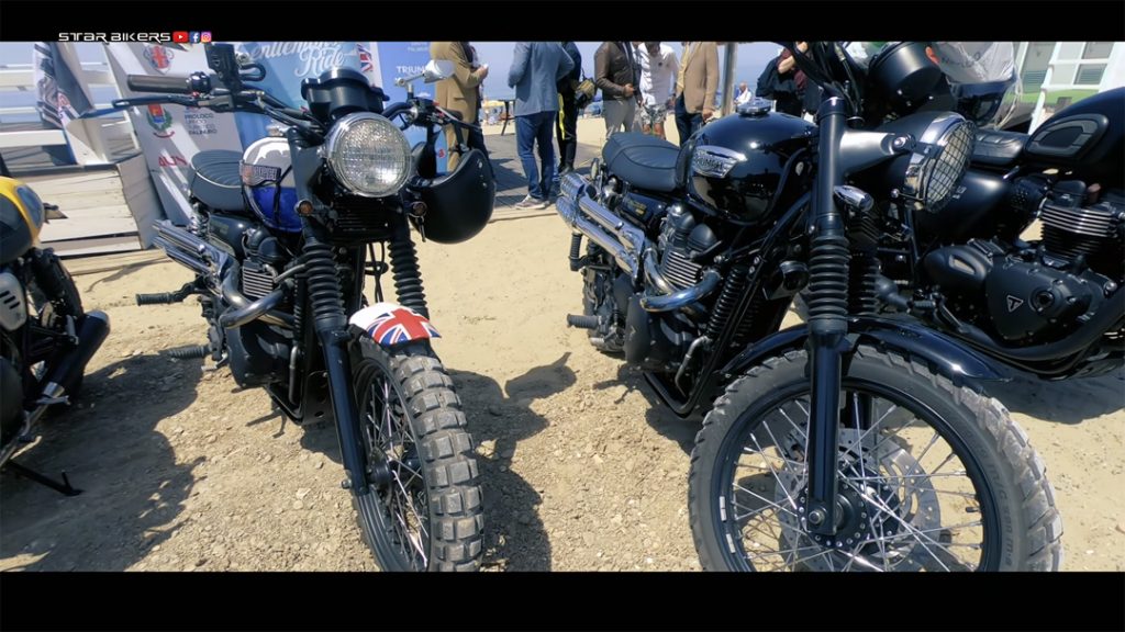 Triumph al The Distinguished Gentleman's Ride 2021 Palinuro