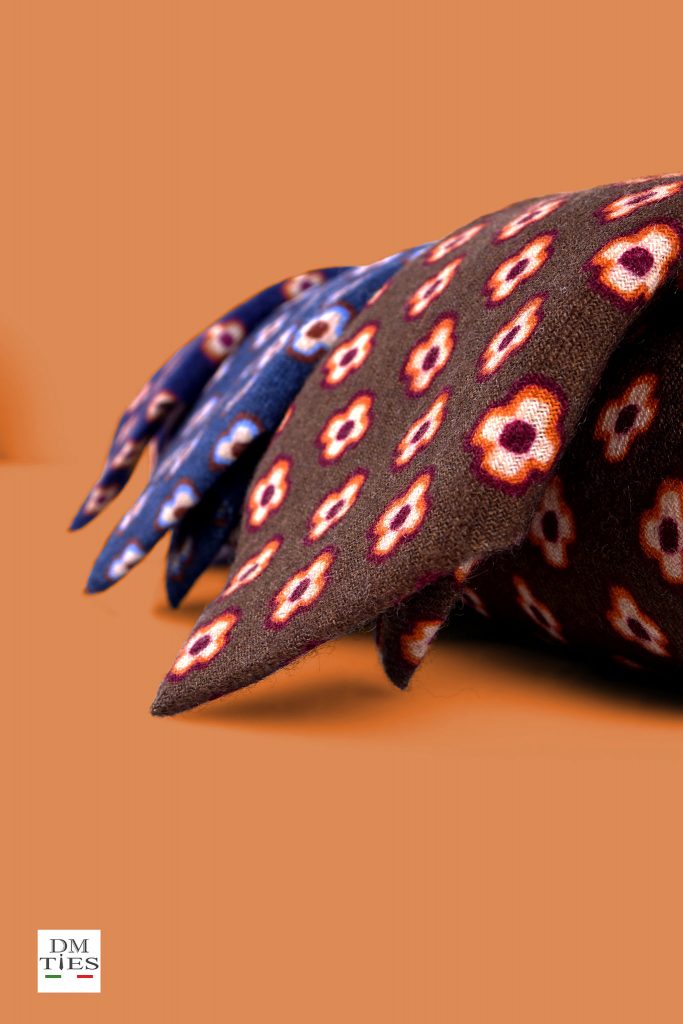 cravatte flanella sartoriali dm ties