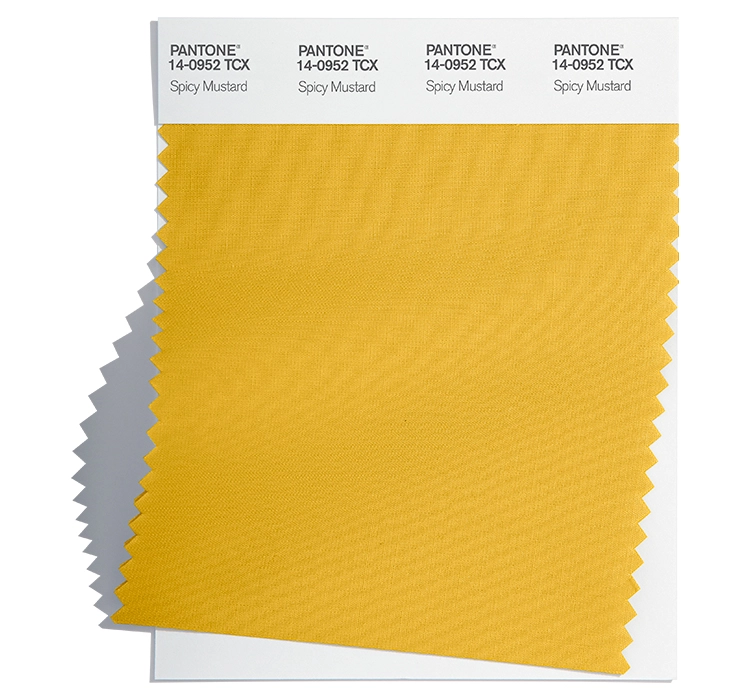 PANTONE 14-0952 Spicy Mustard