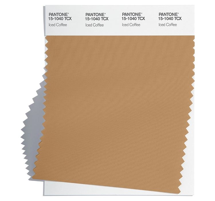 PANTONE 15-1040 Iced Coffee