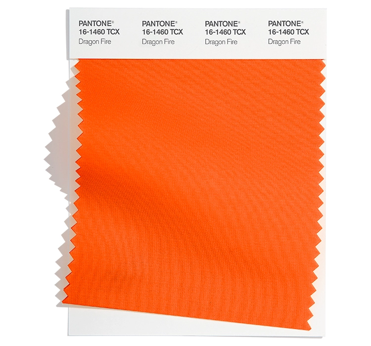 PANTONE 16-1460 Dragon Fire