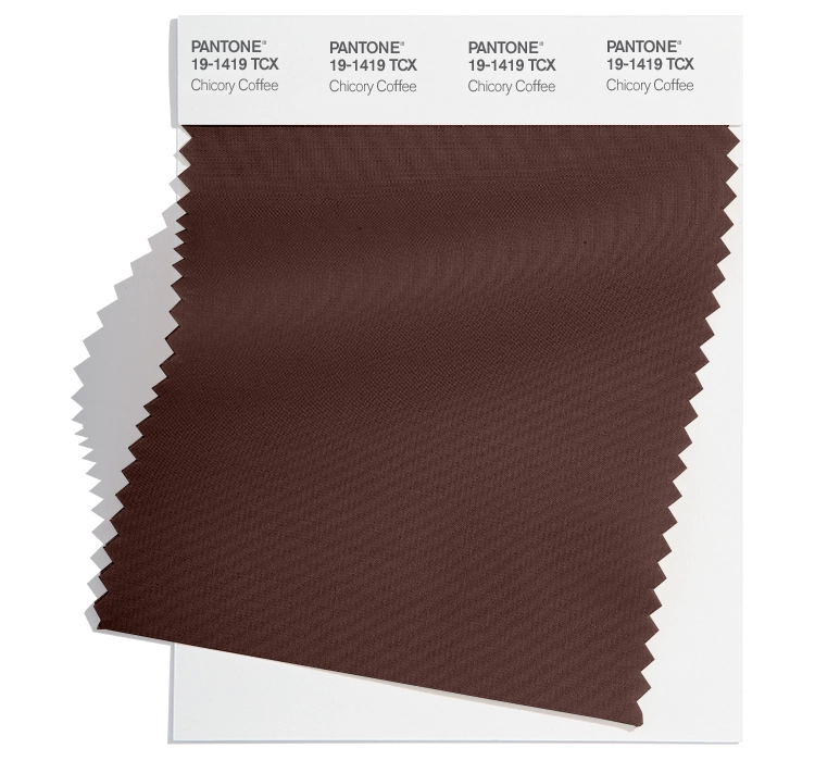 PANTONE 19-1419 Chicory Coffee