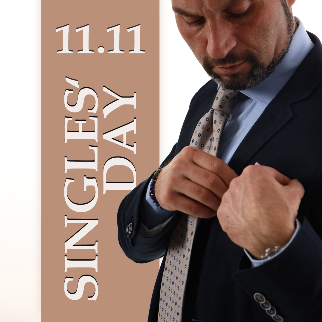 singles'day 2022 cravatte e accessori DM Ties