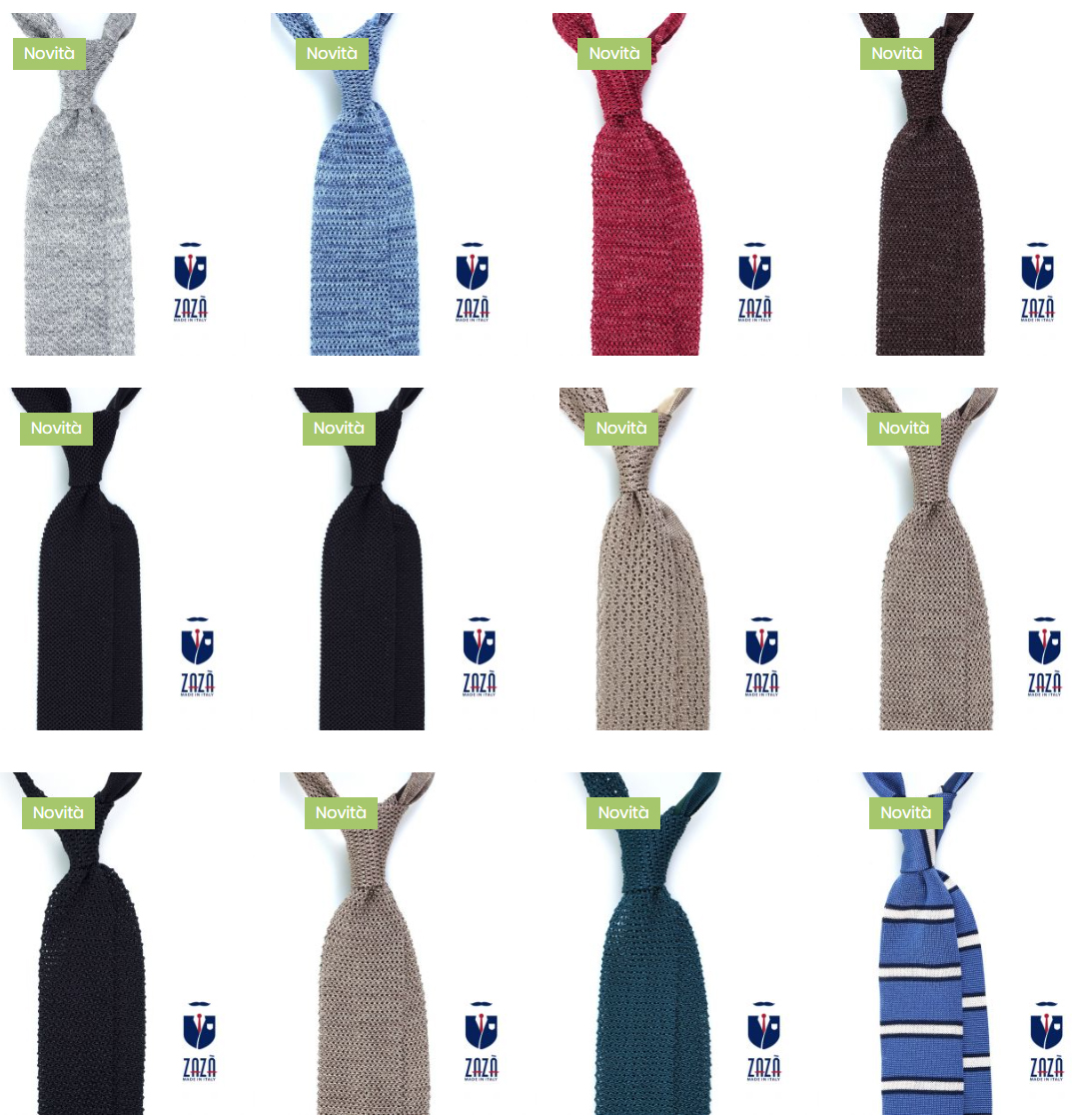 knitted ties dm ties
