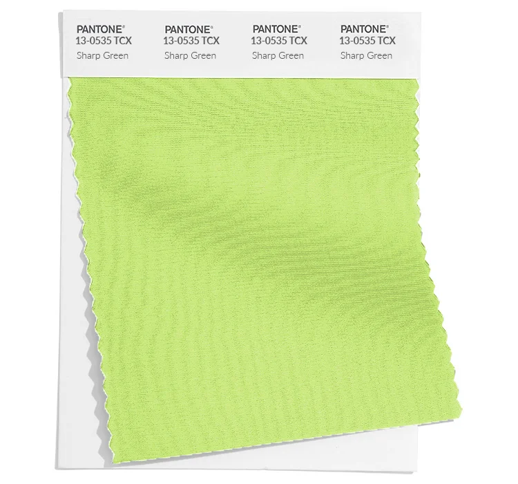 PANTONE 13-0535 TCX
Sharp Green