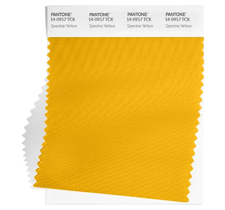 PANTONE 14-0957 TCX
Spectra Yellow