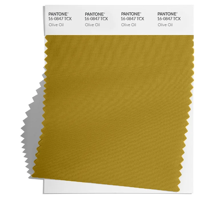 PANTONE 16-0847 TCX
Olive Oil