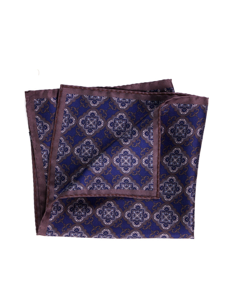 Fazzoletto da taschino CERAMI della nuova collezione autunno inverno 2026-2027 DM Ties